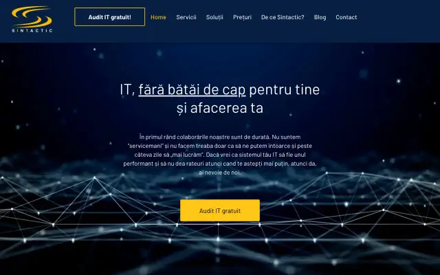 Sintactic Grup website